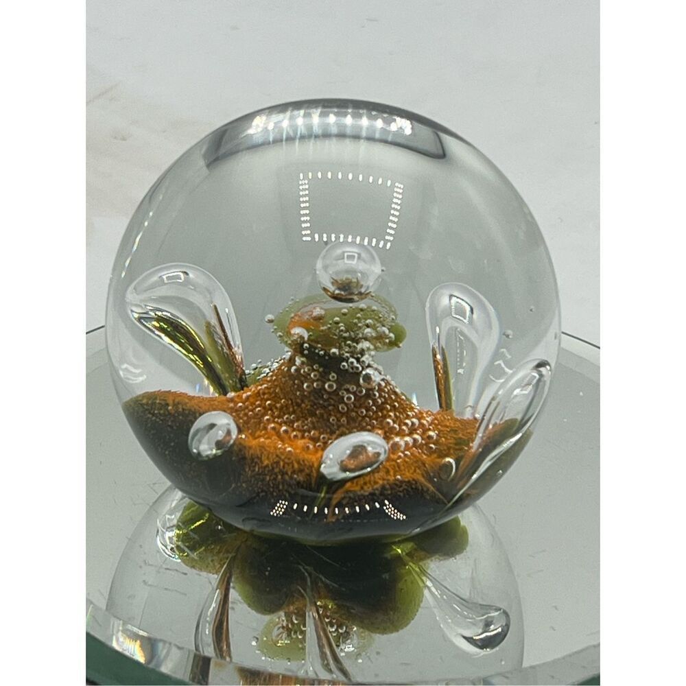 Caithness Scottish Paperweight Sea Dance Unique Handmade Limited Number/Signed